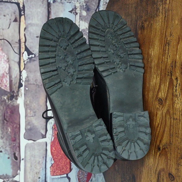 Talbot's "Iceland" Black Leather Boots - Picture 7 of 12